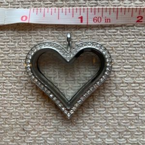 Origami Owl Large Heart Living Locket